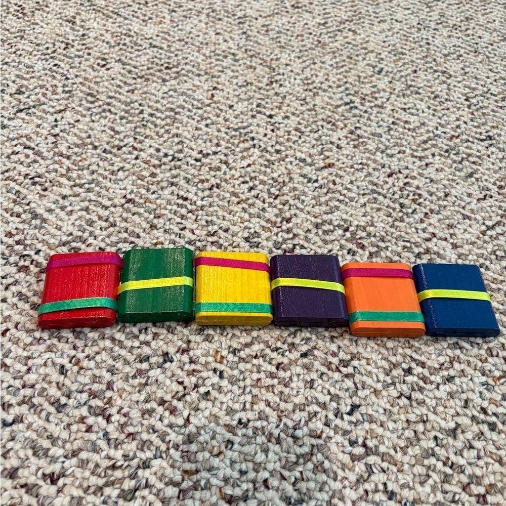 Wood Toy Fidget Jacob’s Ladder Magic Tablet. Y2K